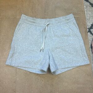 Grey Lululemon Scuba Shorts 5”